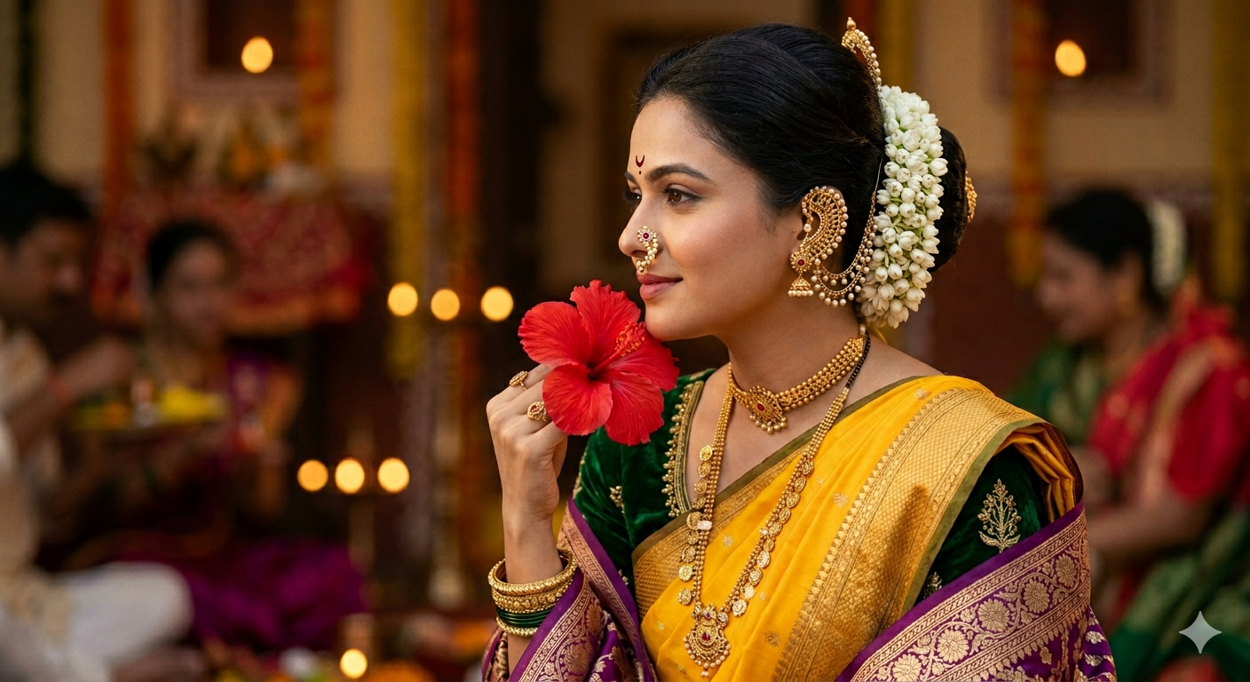 Maharashtrian woman